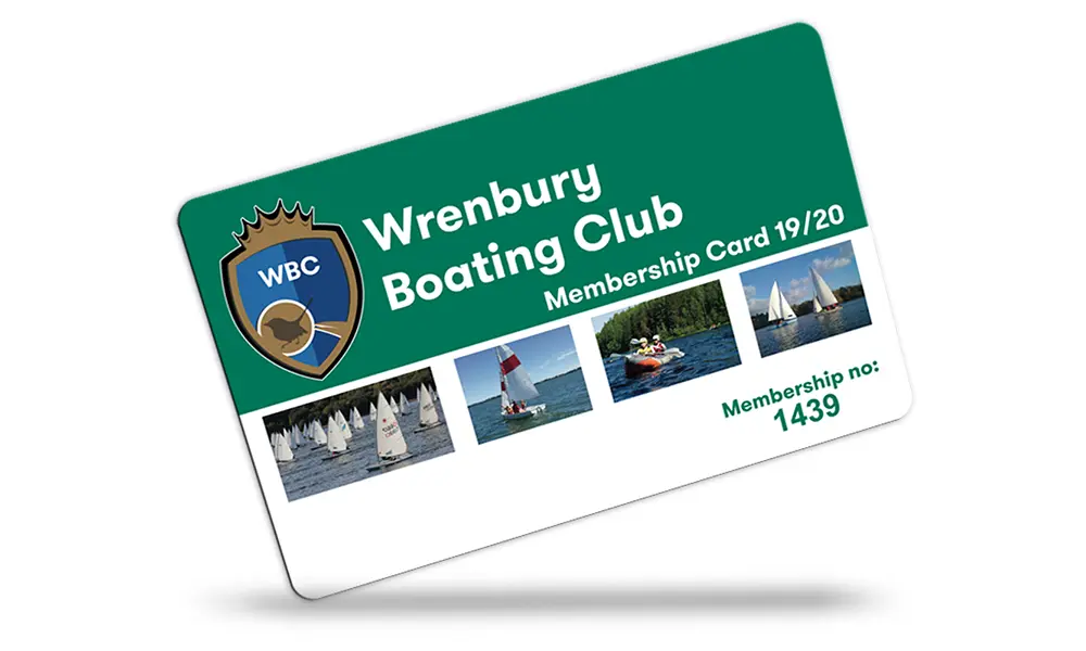 boating club membership cards