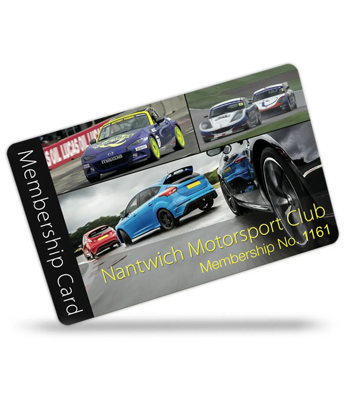 car club membership cards printed