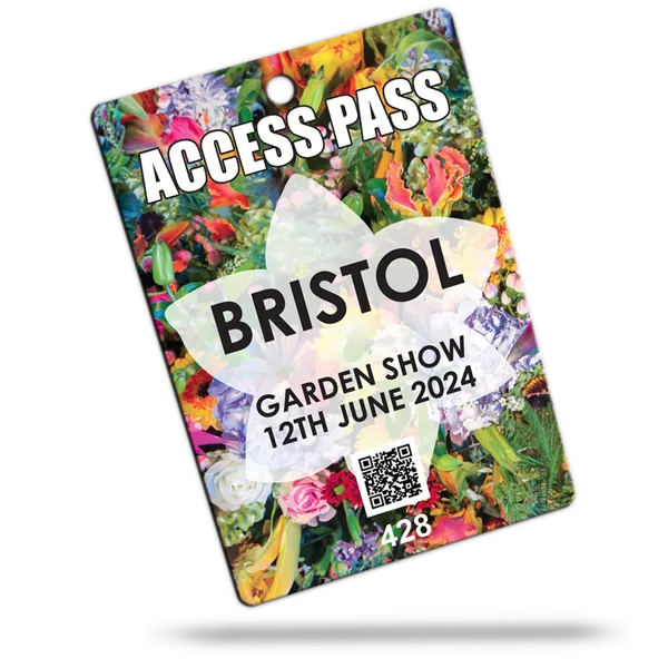 event pass for garden show