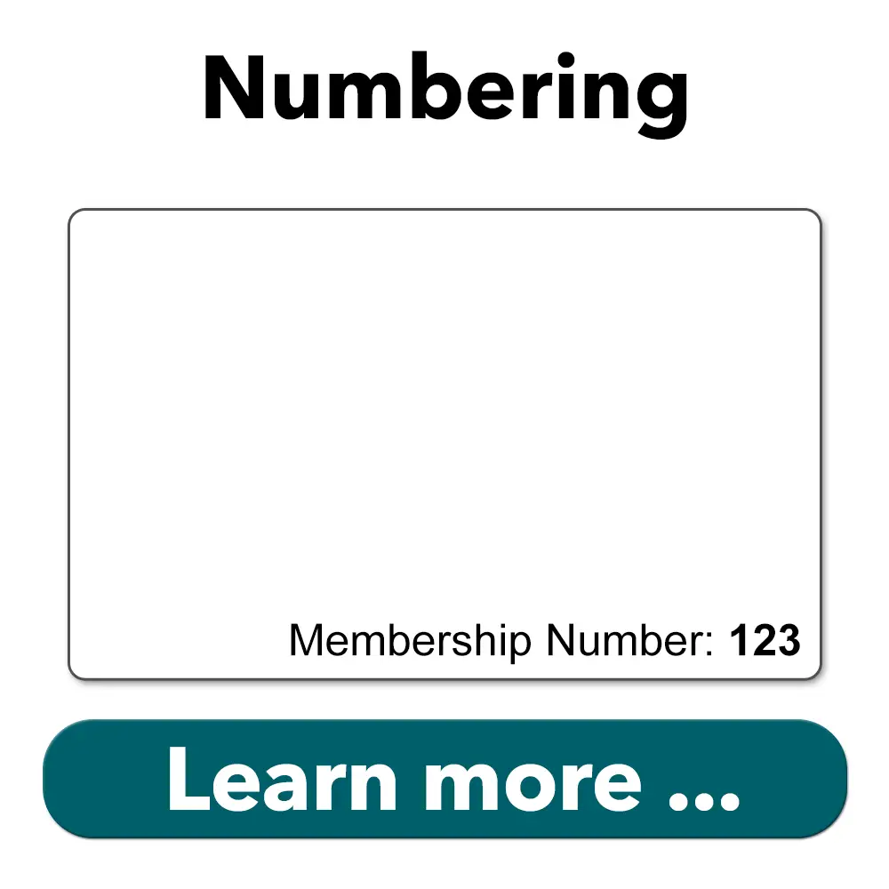 sequential numbering