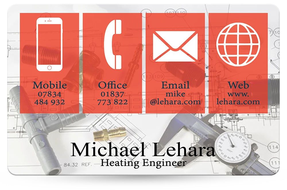 Plastic Business Card Example 96