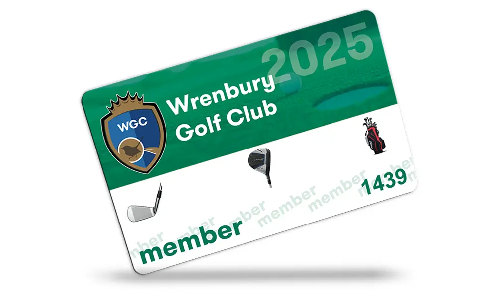 golf club membership cards