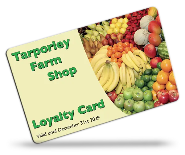 farm shop loyalty cards