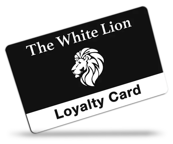 The White Lion Loyalty Cards