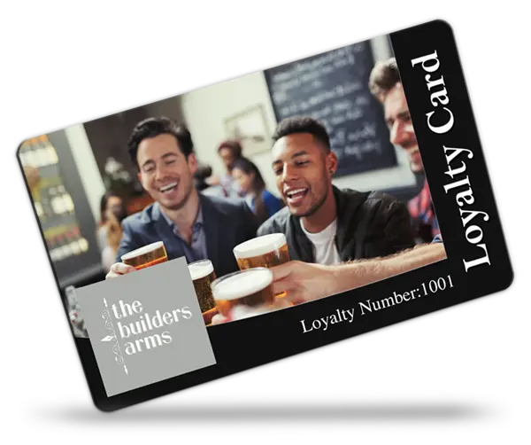 The Builders Arms Loyalty Cards