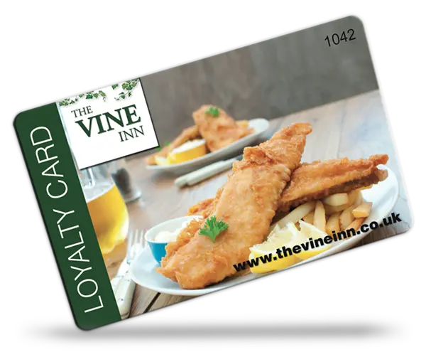 The Vine Inn Loyalty Cards