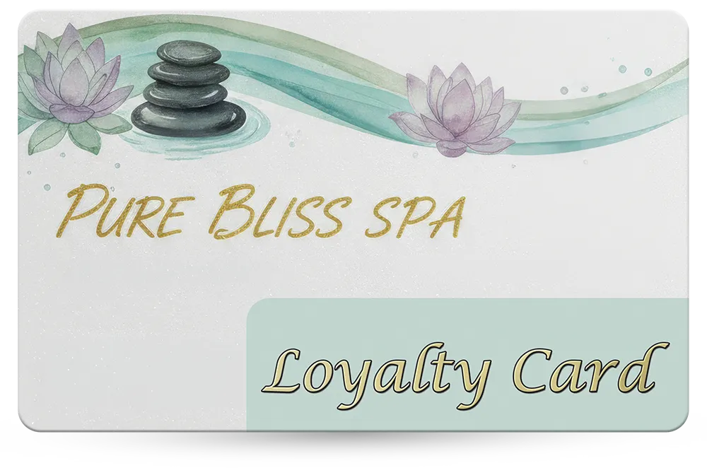 Spa Loyalty Card Example 64