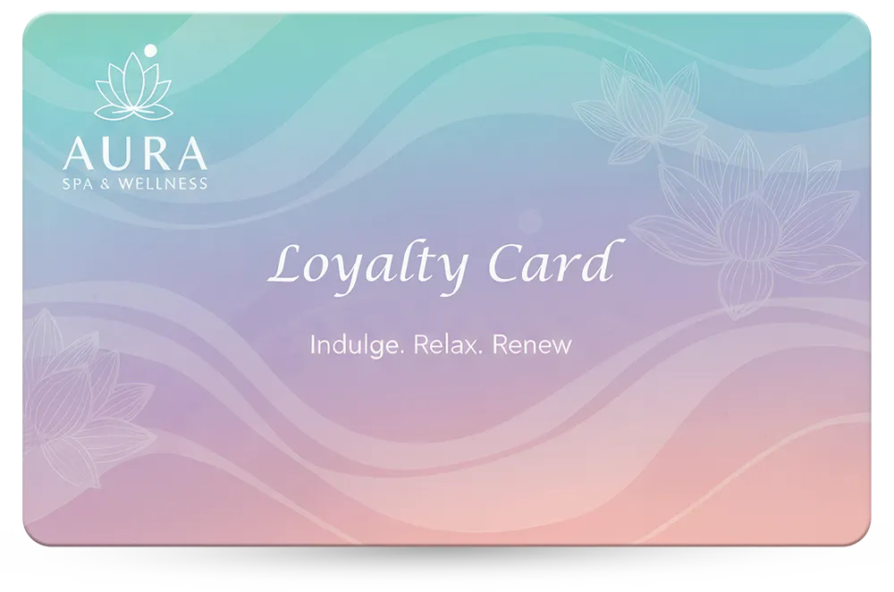 Spa Loyalty Card Example 69