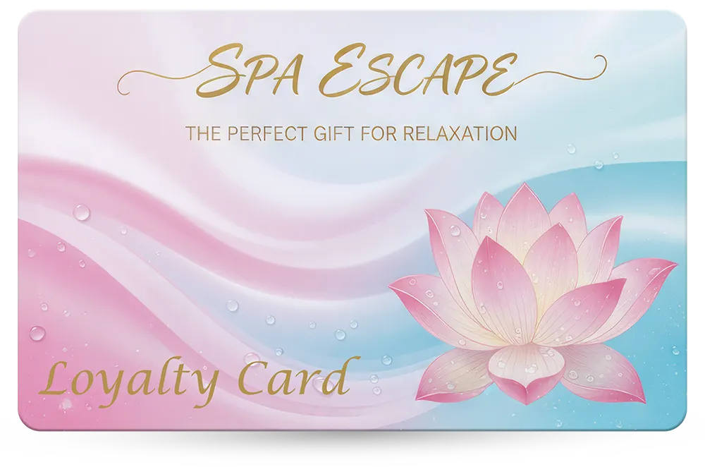 Spa Loyalty Card Example 71