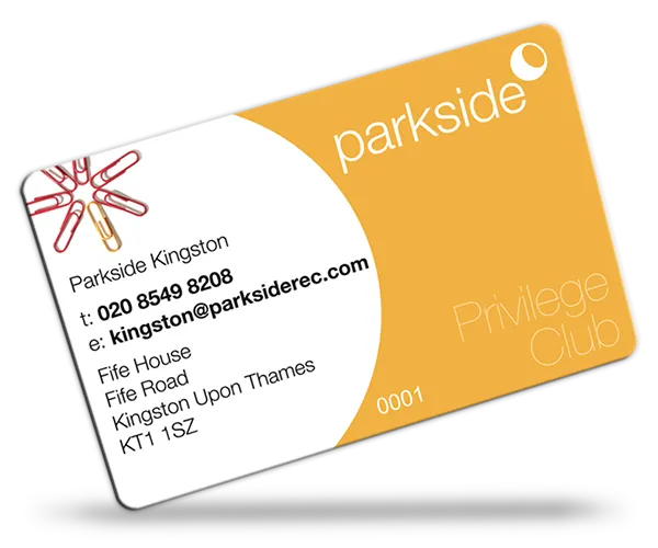 Parkside loyalty cards