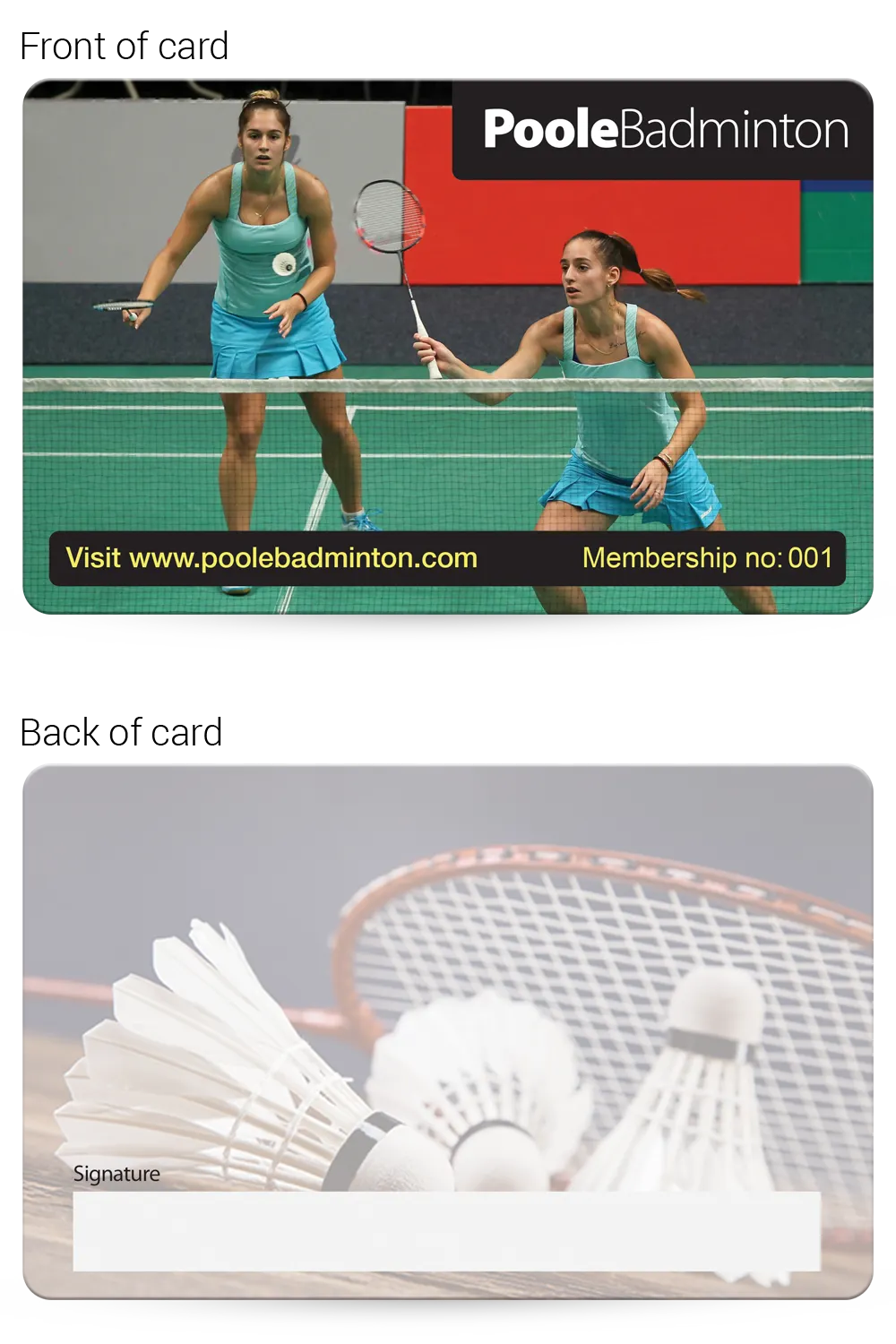 examples to give you ideas and inspiration