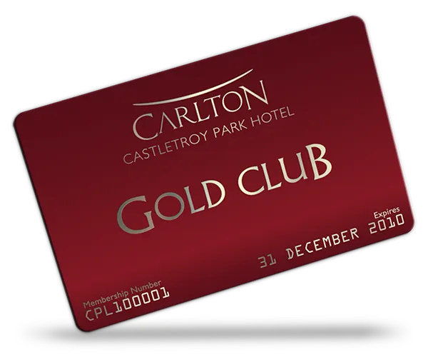 Carlton Club membership card