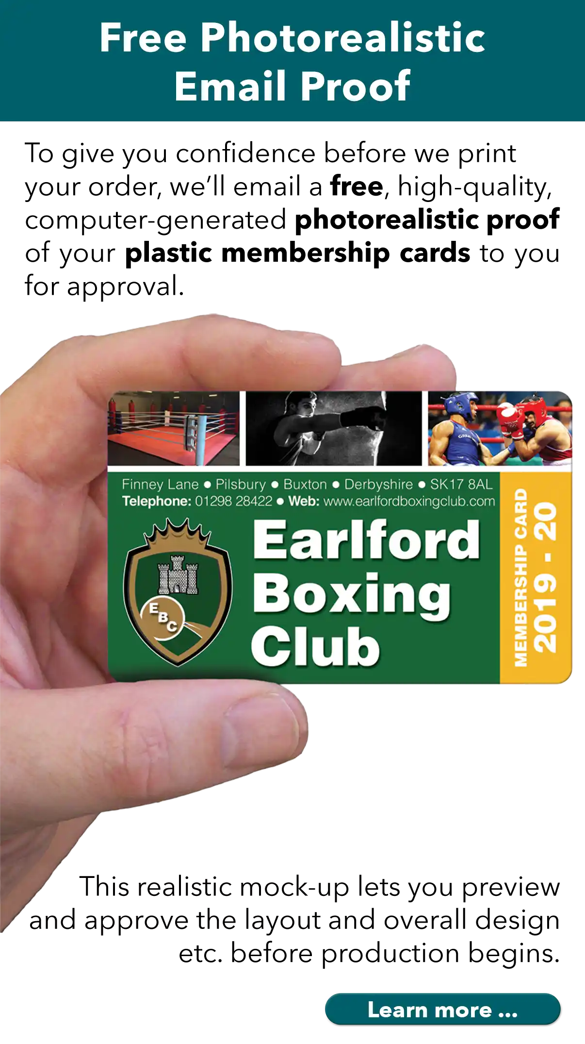 a photorealistic proof is emailed to you for approval