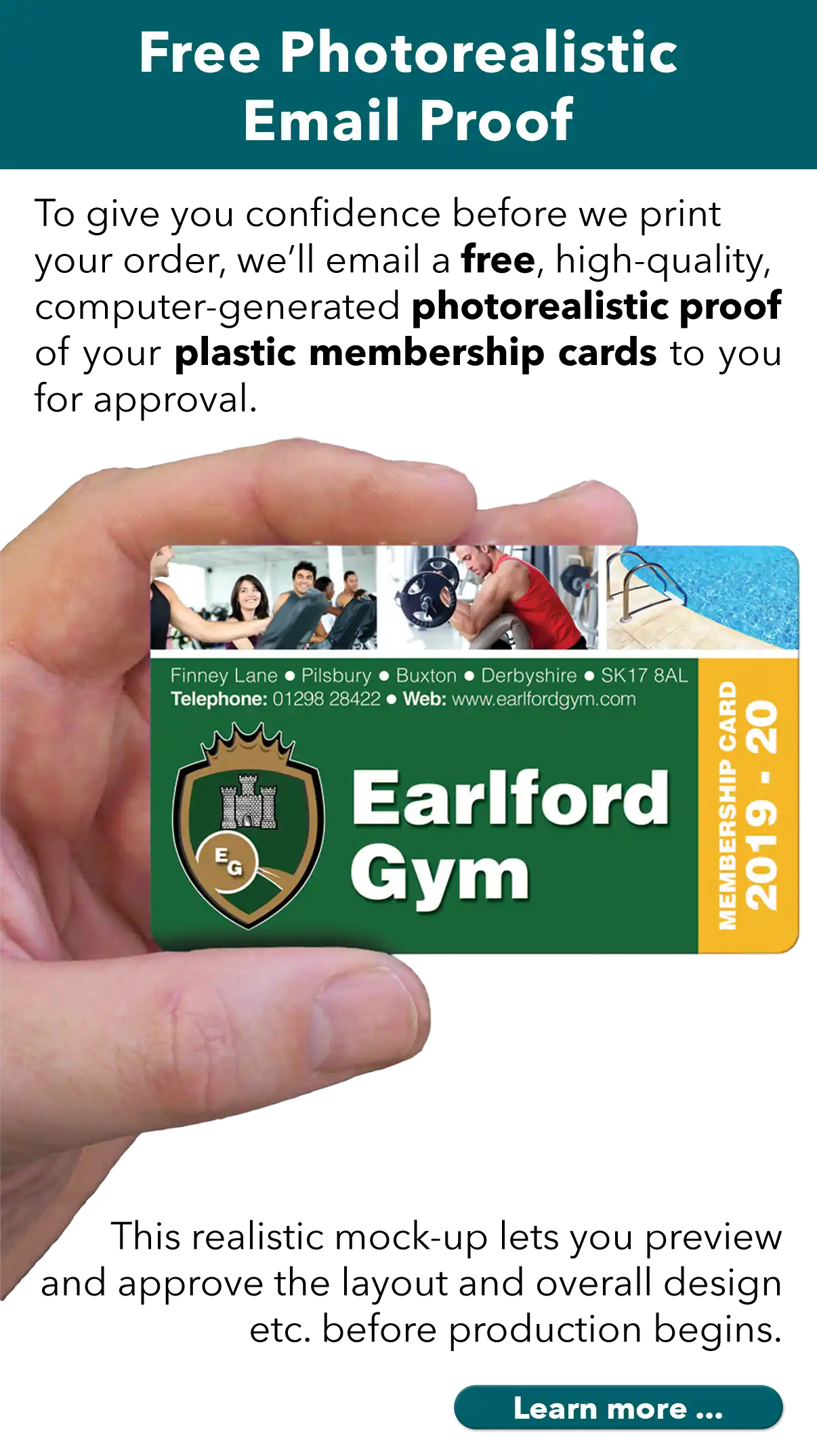 a photorealistic proof is emailed to you for approval