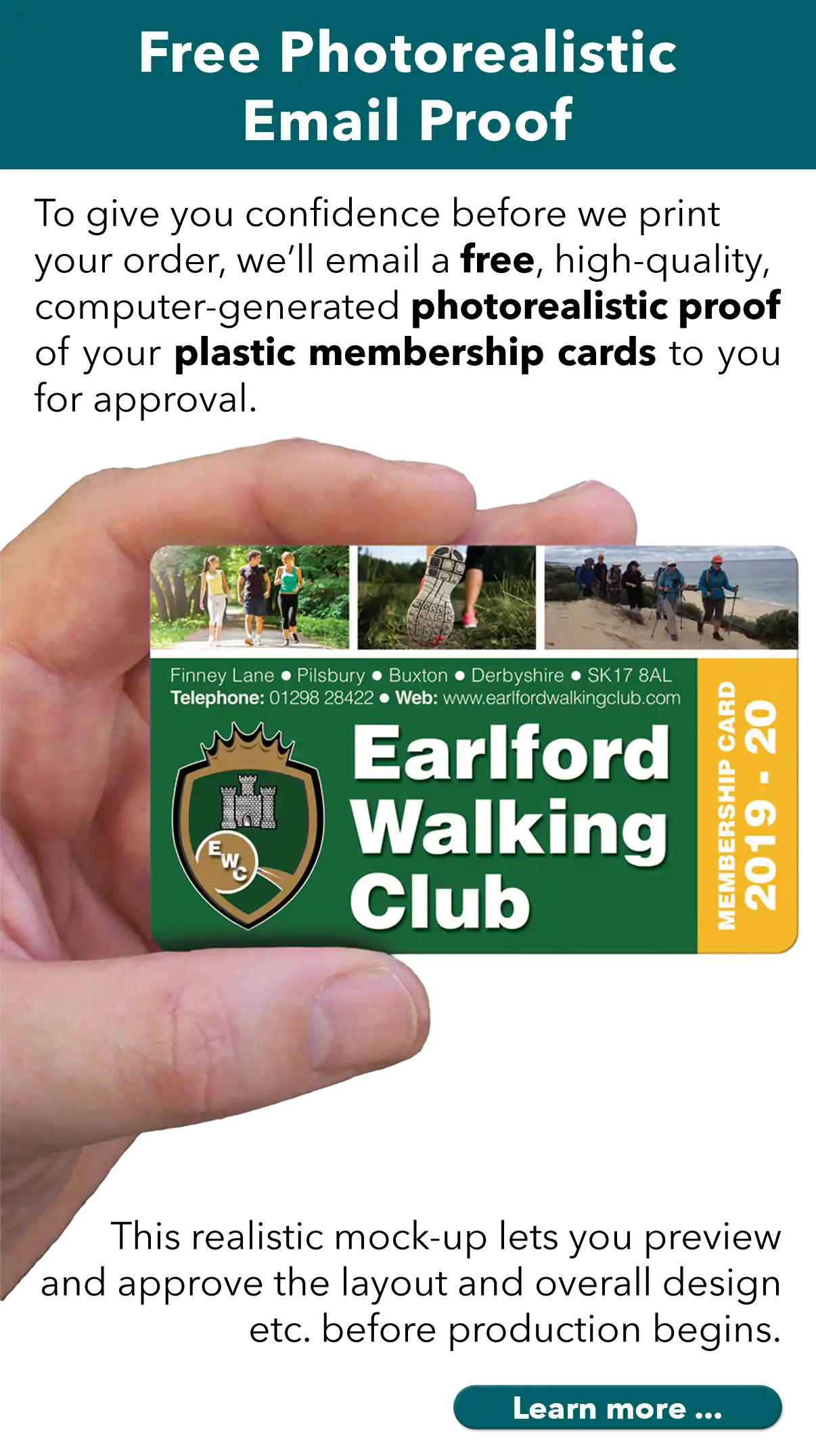 a photorealistic proof is emailed to you for approval