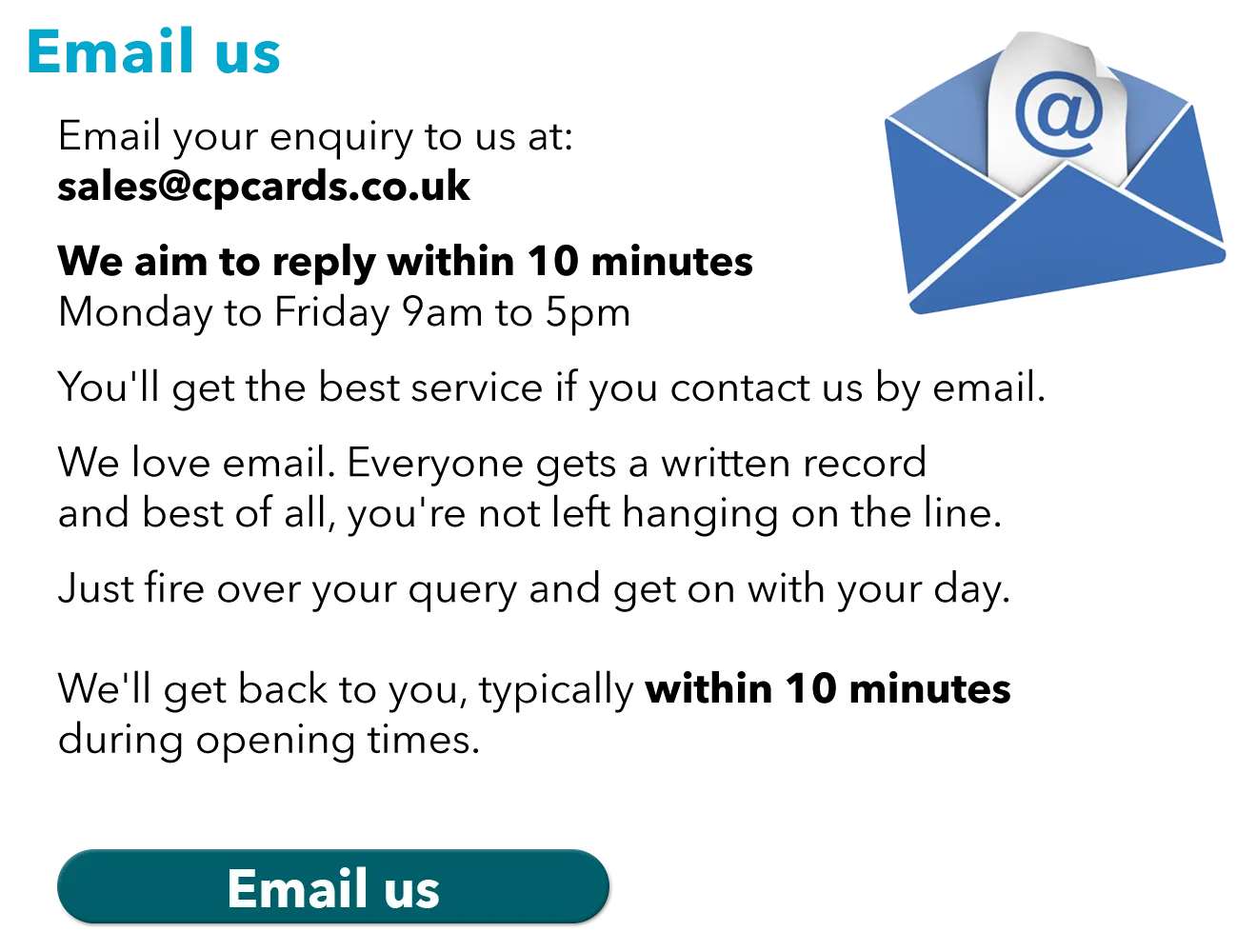 email us