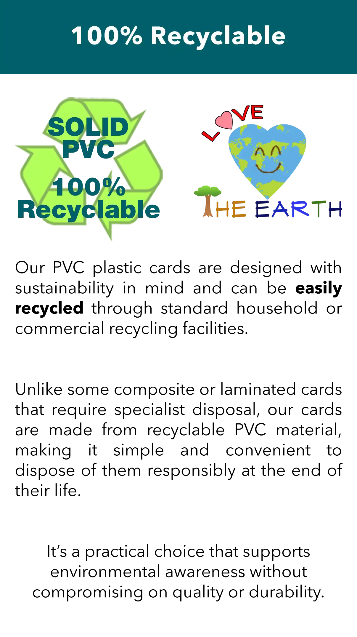 PVC - easily recycled