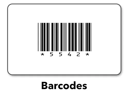 barcodes