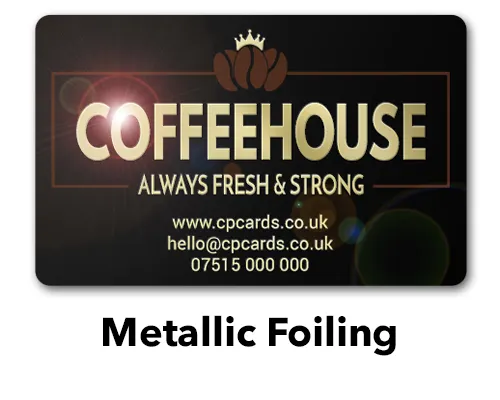 metallic foiling
