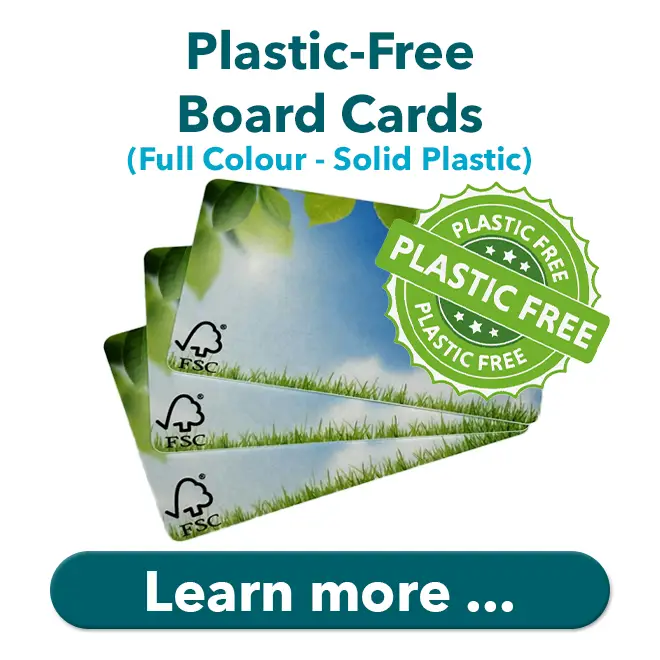 plastic-free board cards