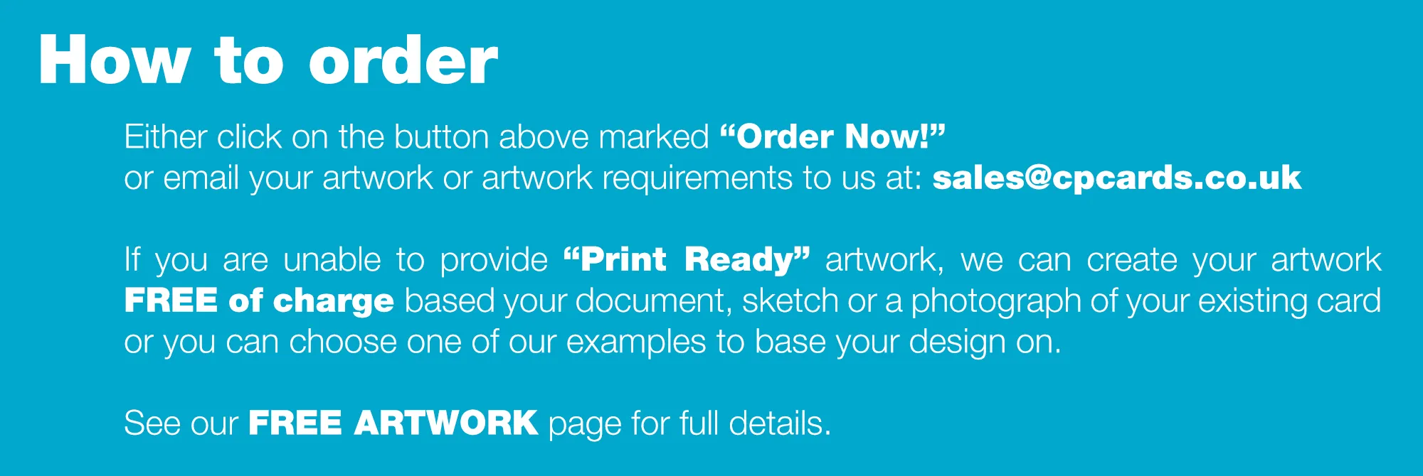 email your artwork to us