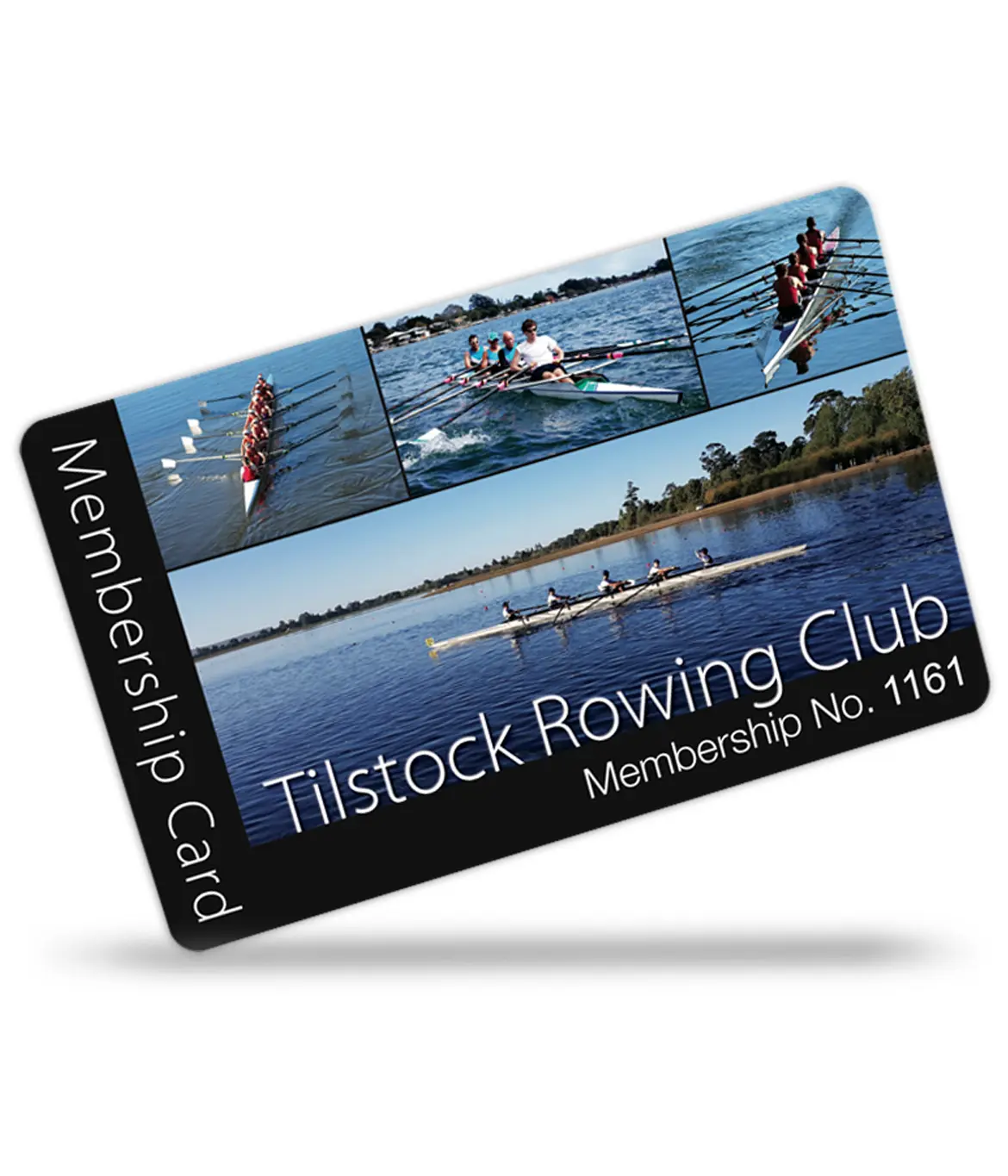 Rowing club membership cards printed