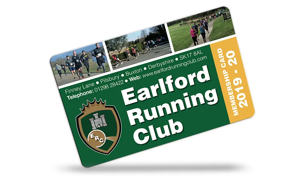 running club membership cards