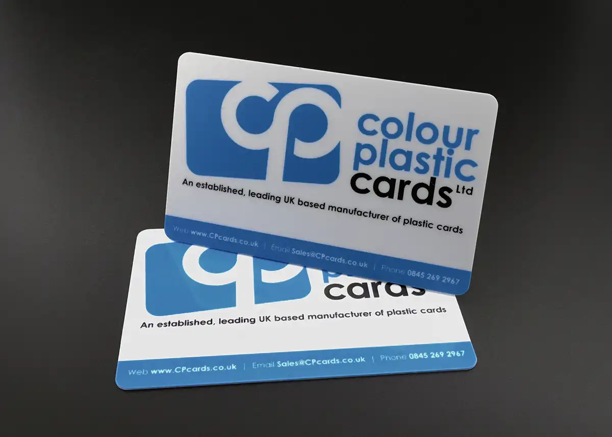 plastic-free card printing example - cpcards own card
