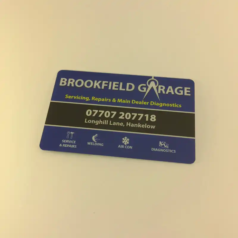 plastic business card 25