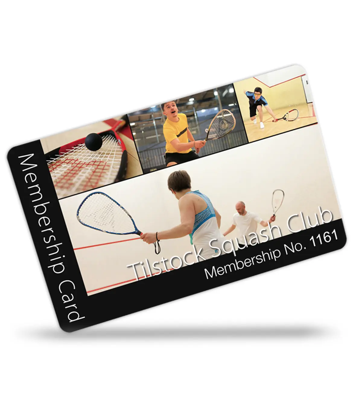 squash club membership cards printed